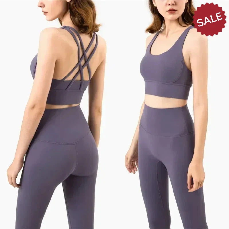 Women’s Sportswear Yoga Set - Leggings & Bra Fitness Outfit