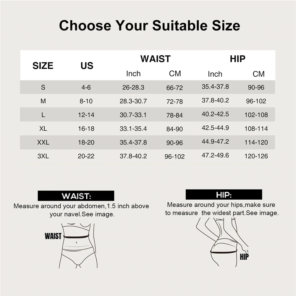 Women’s Waist Slimming Corset High-Waist Body Shaper Panties