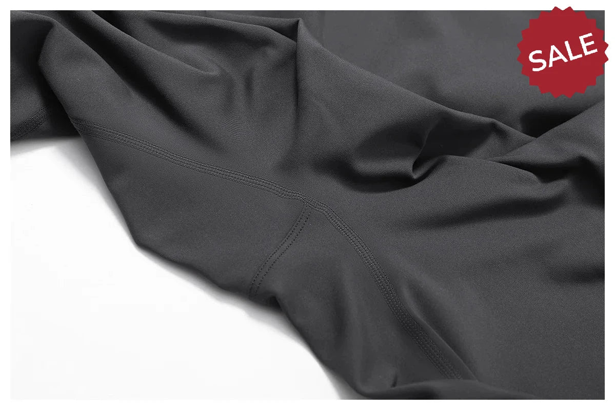 Women’s Yoga Jumpsuit - Zip Long Sleeve Fitness Romper