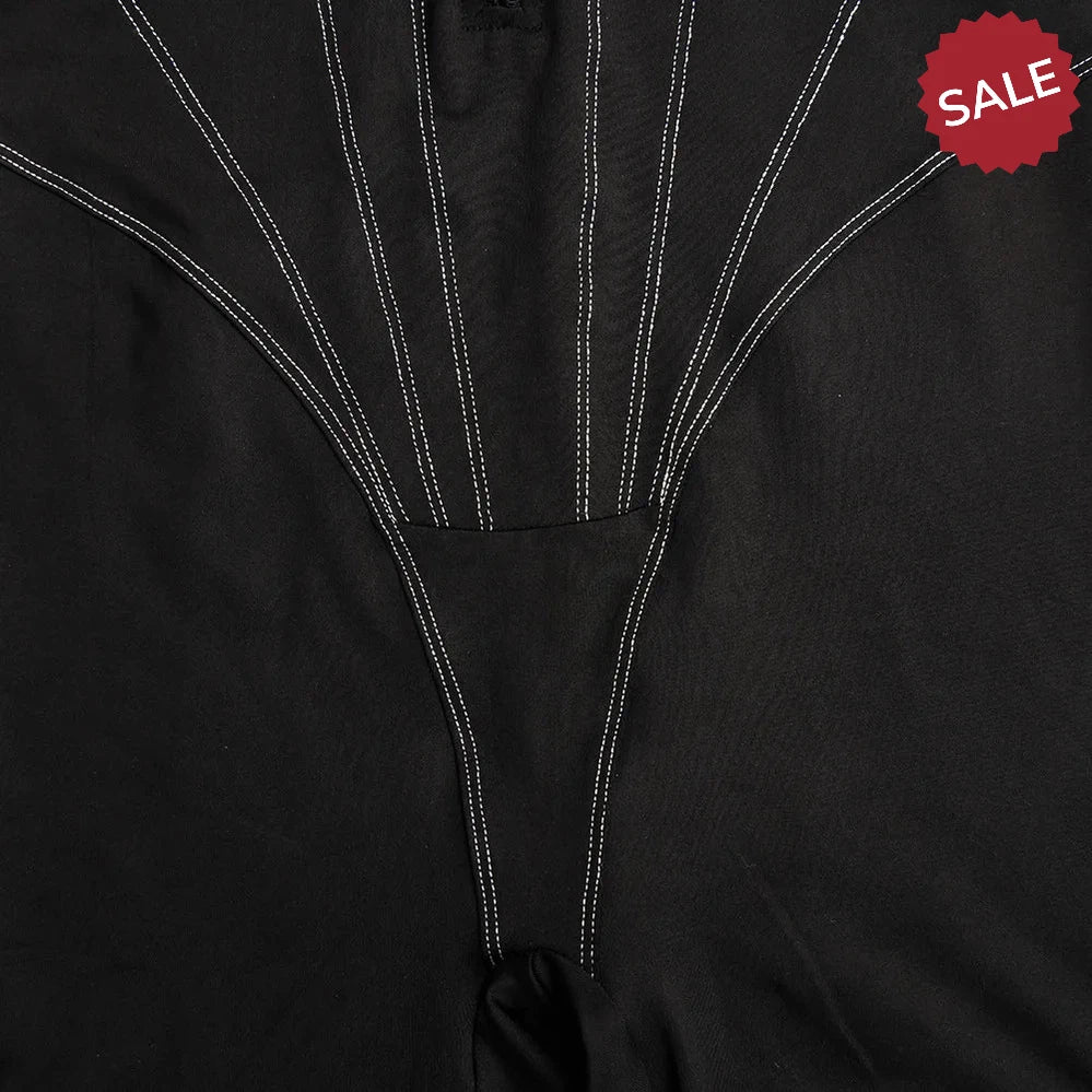 Zip-Up Long Sleeve Jumpsuit - Stylish One-Piece for Women