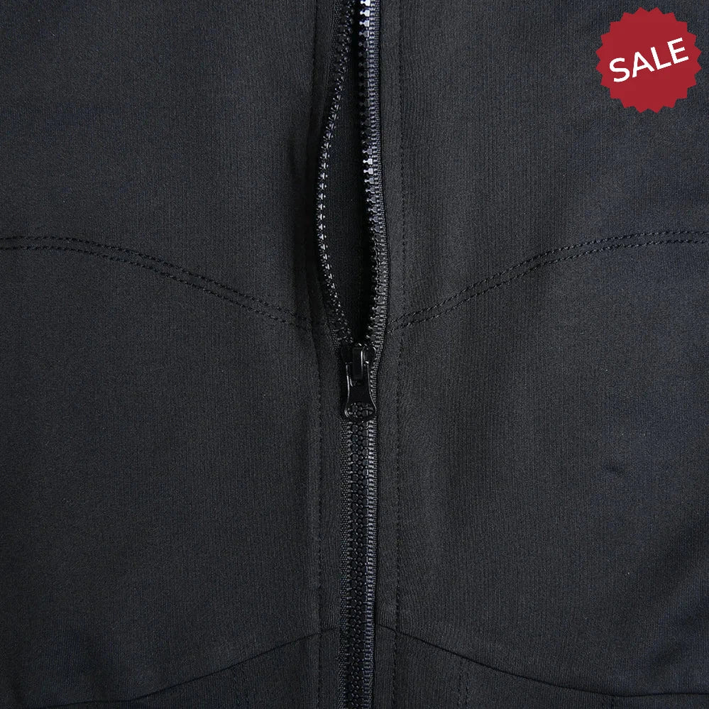 Zip-Up Long Sleeve Jumpsuit - Stylish One-Piece for Women