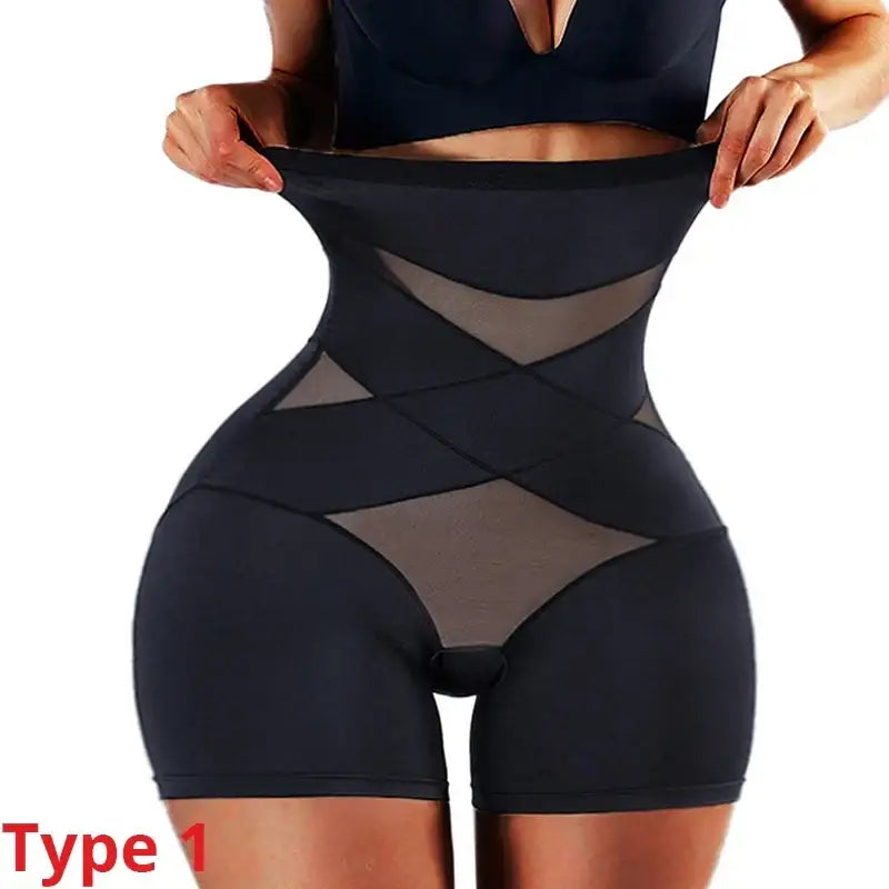 CXZD Women’s High-Waist Trainer Body Shaper Panties – Tummy Control Slimming Girdle