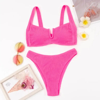 Casual Push Up Bikini Set