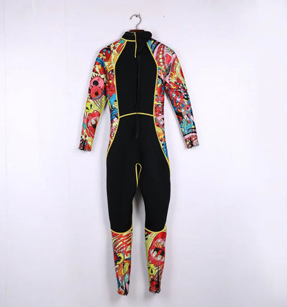 HISEA 3mm Women’s Neoprene Wetsuit with Colour Stitching