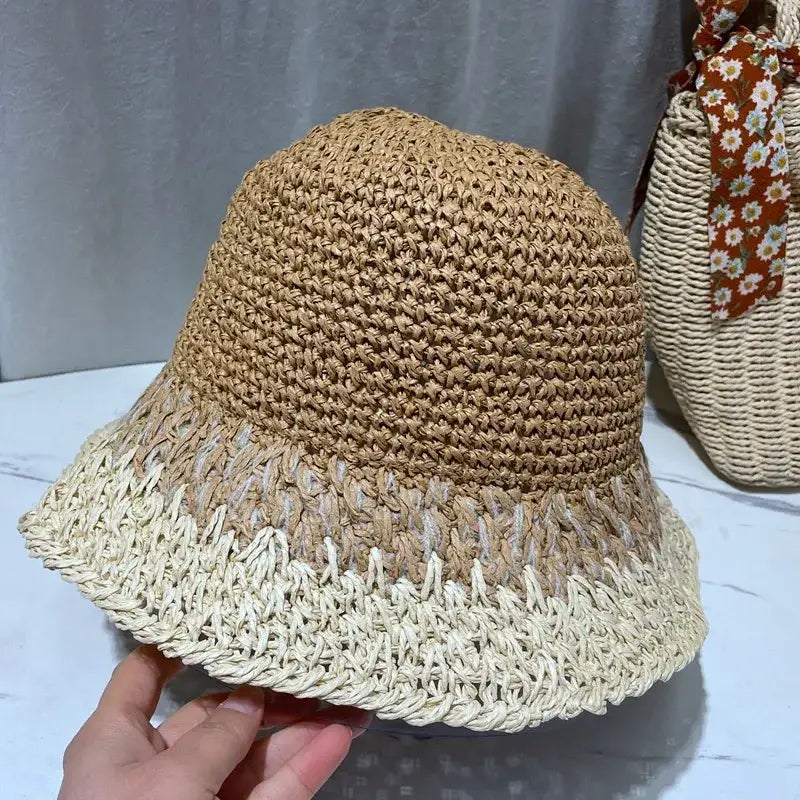 Lattice Handmade Crochet Bucket Hat