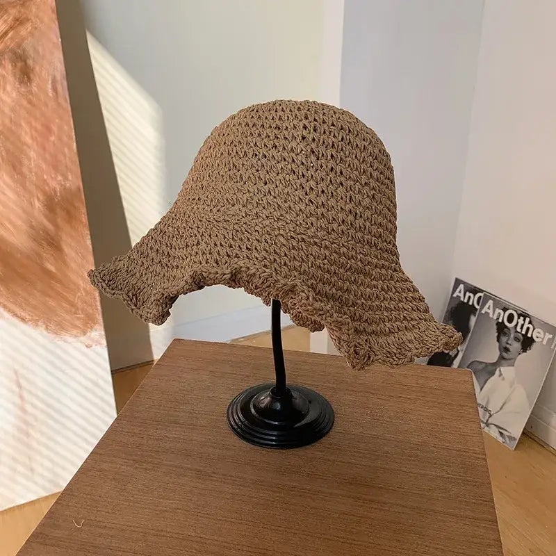 Lattice Handmade Crochet Bucket Hat