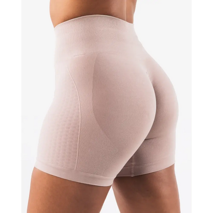 NCLAGEN Women’s Seamless Gym Yoga Shorts - High Waist Squat Proof Fitness Leggings