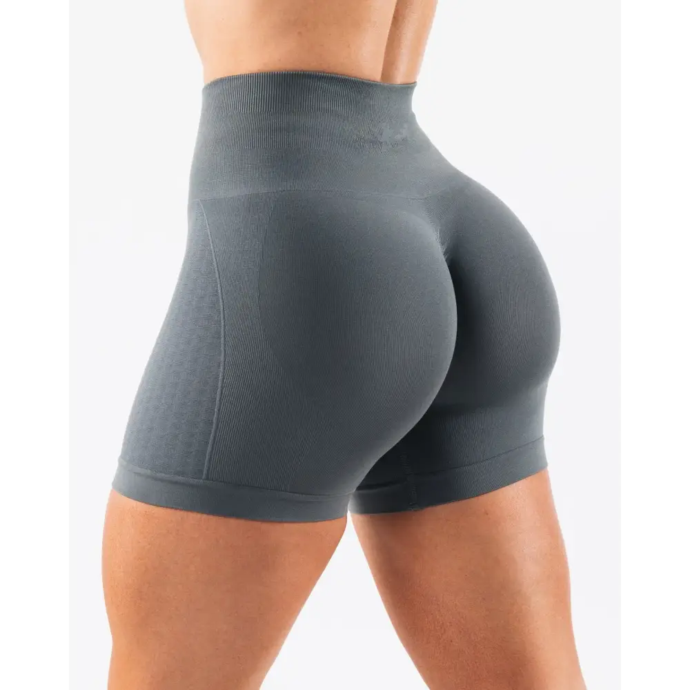 NCLAGEN Women’s Seamless Gym Yoga Shorts - High Waist Squat Proof Fitness Leggings