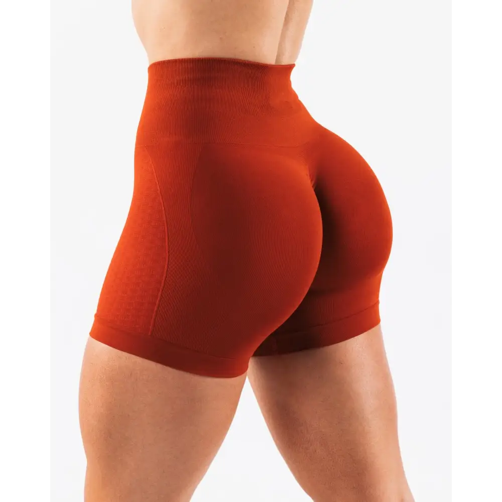 NCLAGEN Women’s Seamless Gym Yoga Shorts - High Waist Squat Proof Fitness Leggings