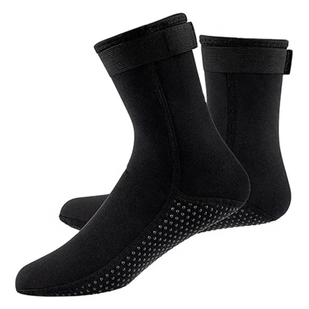 Neoprene 3mm Diving Socks – Anti-Slip Water Socks for Swimming, Kayaking, Surfing