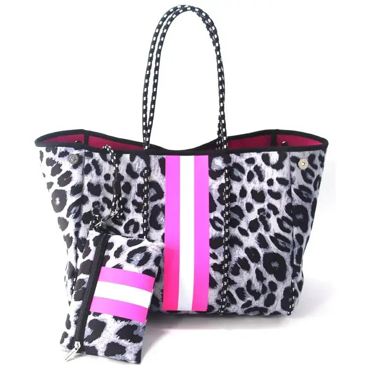 New 2024 Neoprene Tote Bag - Women’s Multipurpose Handbag with Matching Purse