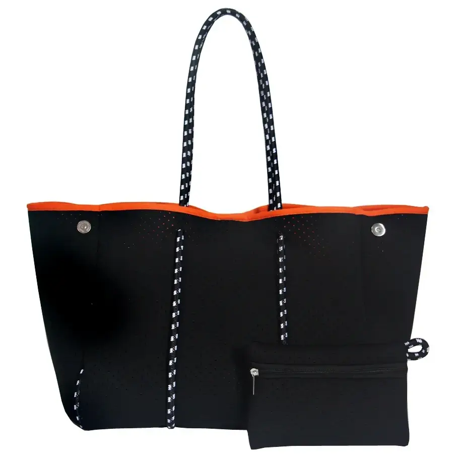 New 2024 Neoprene Tote Bag - Women’s Multipurpose Handbag with Matching Purse