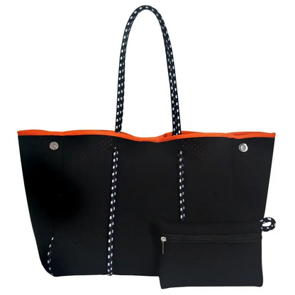 New 2024 Neoprene Tote Bag - Women’s Multipurpose Handbag with Matching Purse