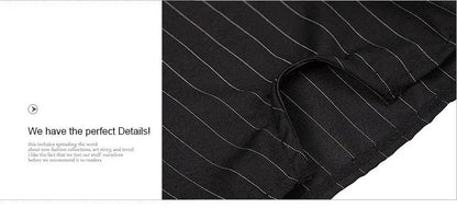 Office Style Women Basques Bustier Stripes Overbust Corsets Top With Skirt Lace Up Boned Corset Dress Plus Size 801