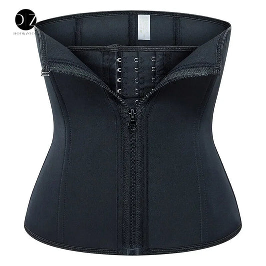 Sauna Sweat Belt Neoprene Waist Trainer – Slimming Body Shaper Corset