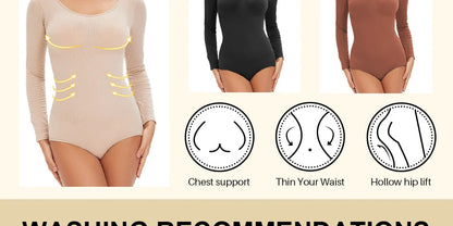 Spandex Elastic Bodysuit Shapewear – Tummy Control