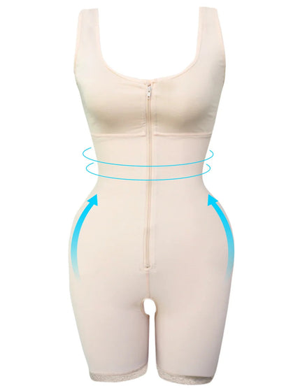Women Full Body Shapewear Open-Bust Underwear Waist Trainer Corset Seamless Slimming Bodysuit Butt Lifter Plus Size 6XL