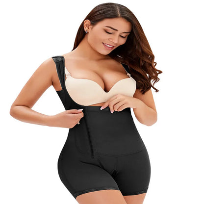 Women Full Body Shapewear Open-Bust Underwear Waist Trainer Corset Seamless Slimming Bodysuit Butt Lifter Plus Size 6XL