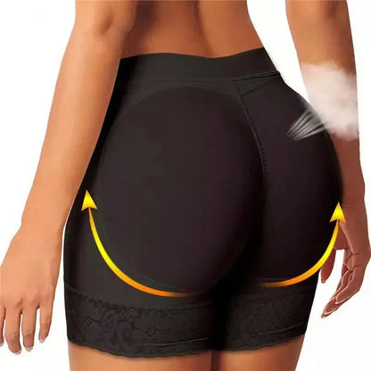 Women’s High-Waist Padded Butt Lifter Panties – Tummy Control Body Shaper