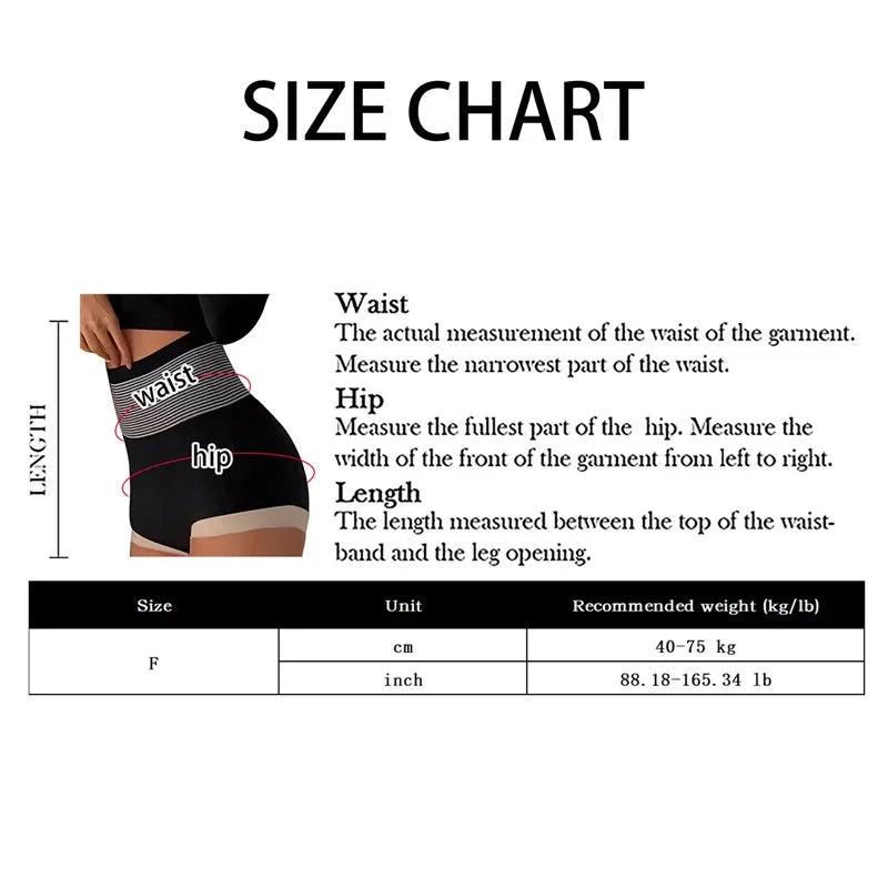 Women’s High-Waist Shaping Panties – Breathable Body Shaper with Tummy Control and Butt Lifter