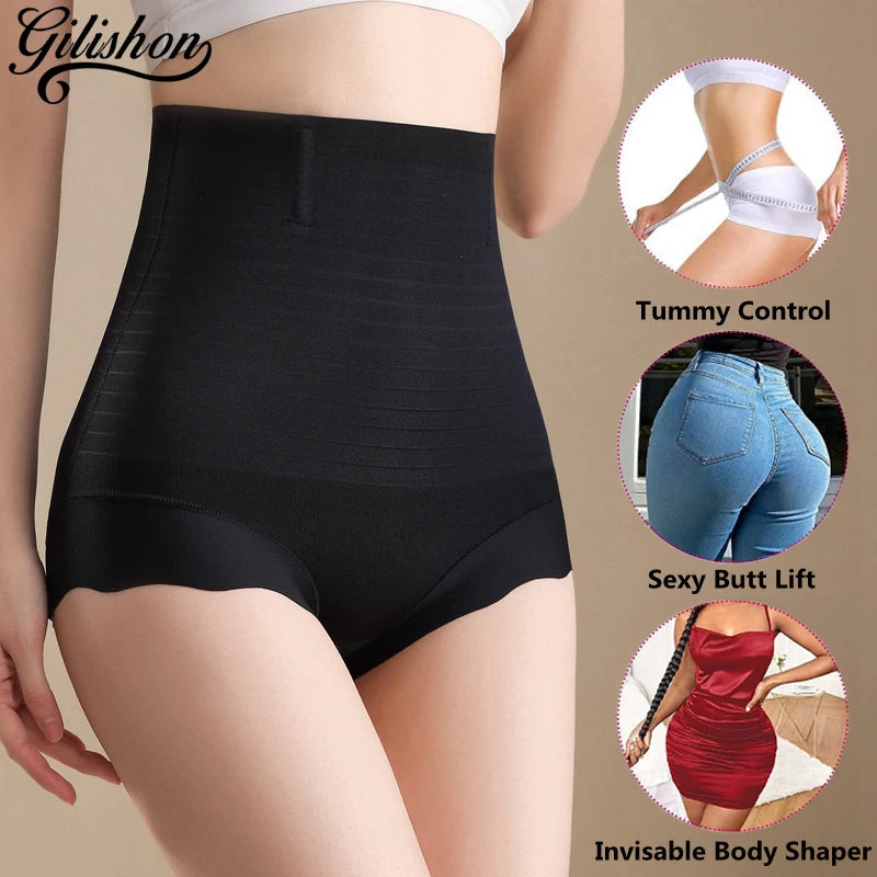 Women’s High-Waist Slimming Shorts – Tummy Control and Hip Lift Shapewear