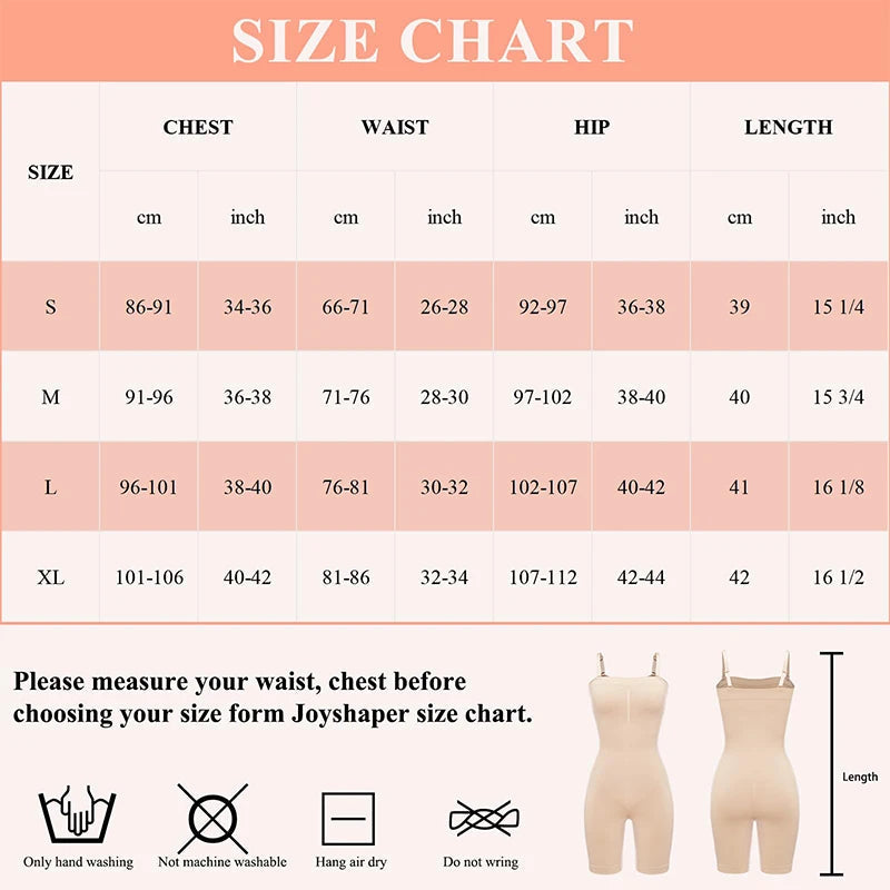 Women’s Strapless Shapewear Bodysuit – Tummy Control Butt Lifter Waist Trainer