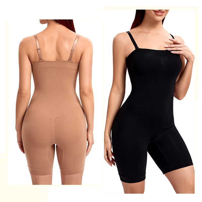 Women’s Strapless Shapewear Bodysuit – Tummy Control Butt Lifter Waist Trainer