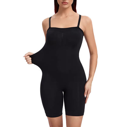 Women’s Strapless Shapewear Bodysuit – Tummy Control Butt Lifter Waist Trainer