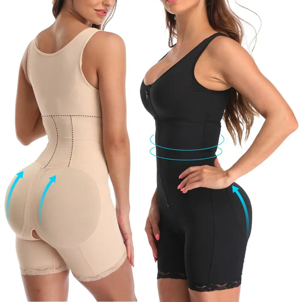 Women’s Waist Shaper Girdle – Waist Trainer, Butt Lifter, Thigh Reducer, and Tummy Control Shapewear