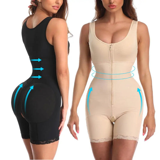 Women’s Waist Shaper Girdle – Waist Trainer, Butt Lifter, Thigh Reducer, and Tummy Control Shapewear