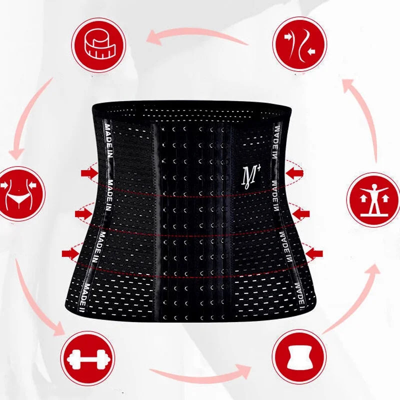 Women’s Waist Trainer Corset – Slimming Belt Body Shaper