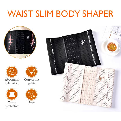 Women’s Waist Trainer Corset – Slimming Belt Body Shaper